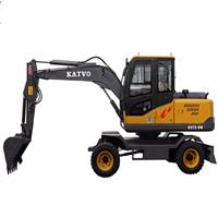 KV75-9M小型輪式挖掘機(jī)