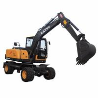 KV75-9M小型輪式挖掘機(jī)